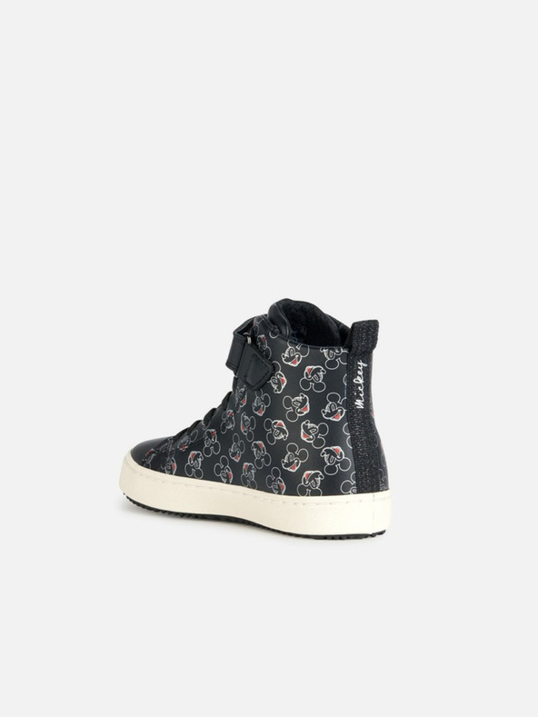 Geox Čierne dievčenské tenisky Geox Kalispera