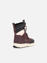 Geox Dievčenské členkové topánky Geox Flexyper B Ab Burgundy
