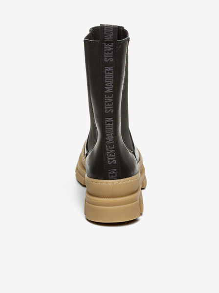 Steve Madden Čierne kožené topánky Steve Madden Filina