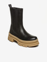 Steve Madden Čierne kožené topánky Steve Madden Filina