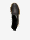 Steve Madden Čierne kožené topánky Steve Madden Filina