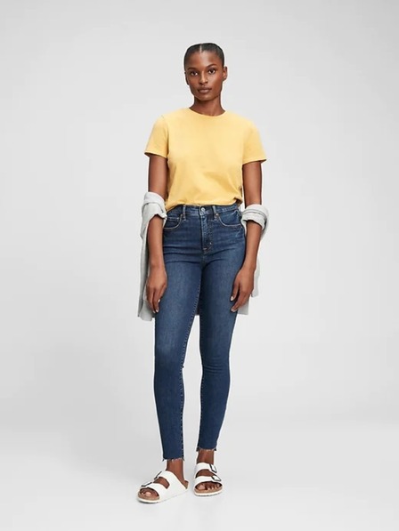 GAP Džínsy High Rise True Skinny GAP