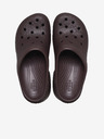 Crocs Hnedé dámske papuče na podpätku Crocs Siren Clog