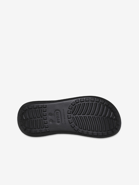 Crocs Čierne dámske papuče Crocs Crush Slide