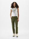 GAP Nohavice s vreckami Mid-Rise Downtown Khaki GAP