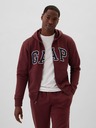 GAP Mikina na zips logo GAP