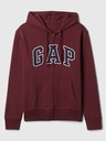 GAP Mikina na zips logo GAP