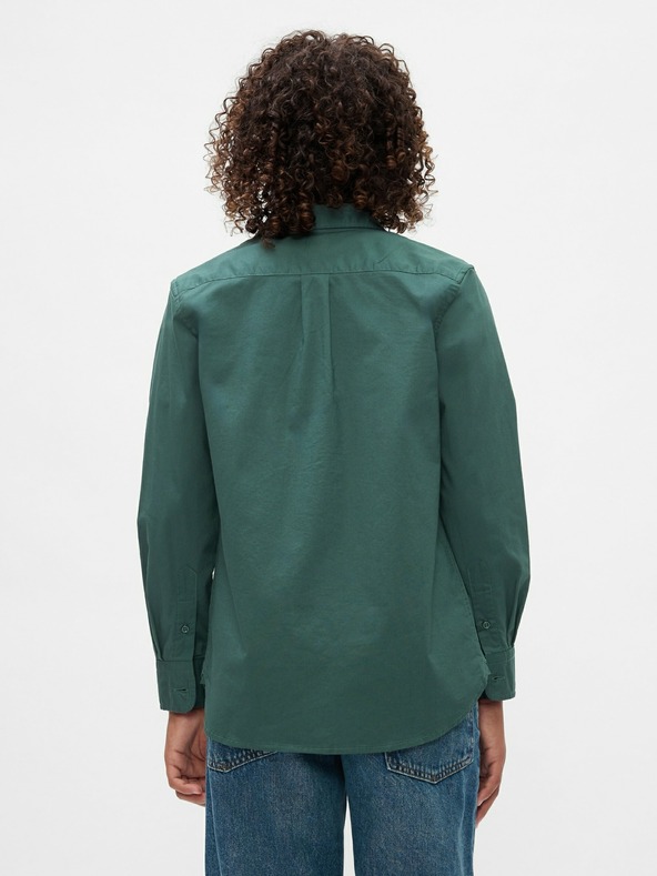 GAP Detská popelínová košeľa GAP