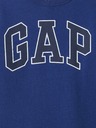 GAP Detská mikina s logom a fleece GAP