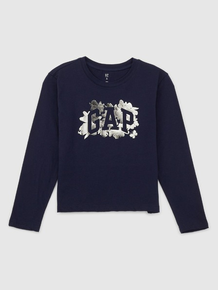 GAP Detské tričko s metalickým logom GAP