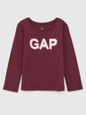 GAP Baby tričko s logom GAP