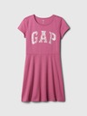 GAP Detské šaty s logom GAP