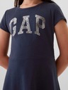 GAP Detské šaty s logom GAP