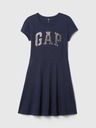 GAP Detské šaty s logom GAP