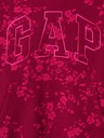 GAP Detská mikina s logom a fleece GAP