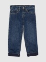 GAP Baby zateplené straight džínsy GAP