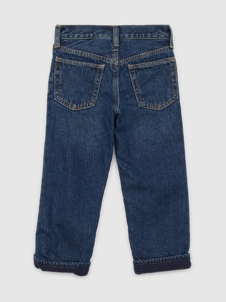 GAP Baby zateplené straight džínsy GAP