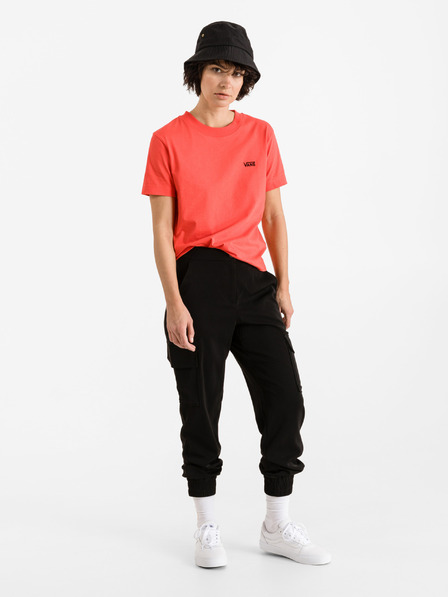 Vans Svetločervené dámske tričko Vans Junior V Boxy