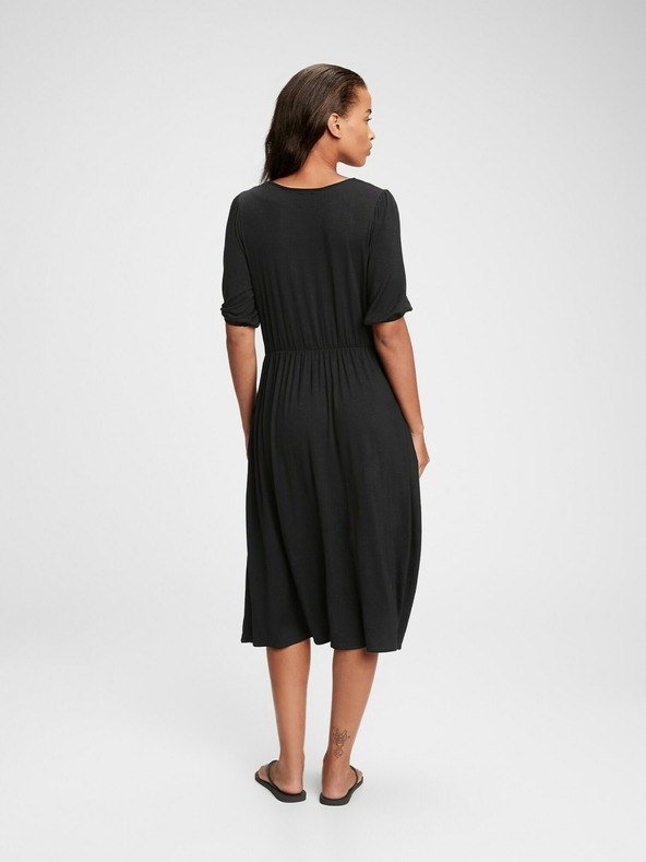 GAP Šaty s balónovými rukávmi GAP