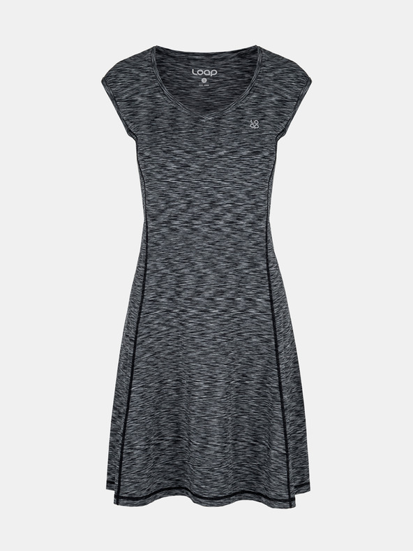 Loap Šedé pruhované šaty LOAP