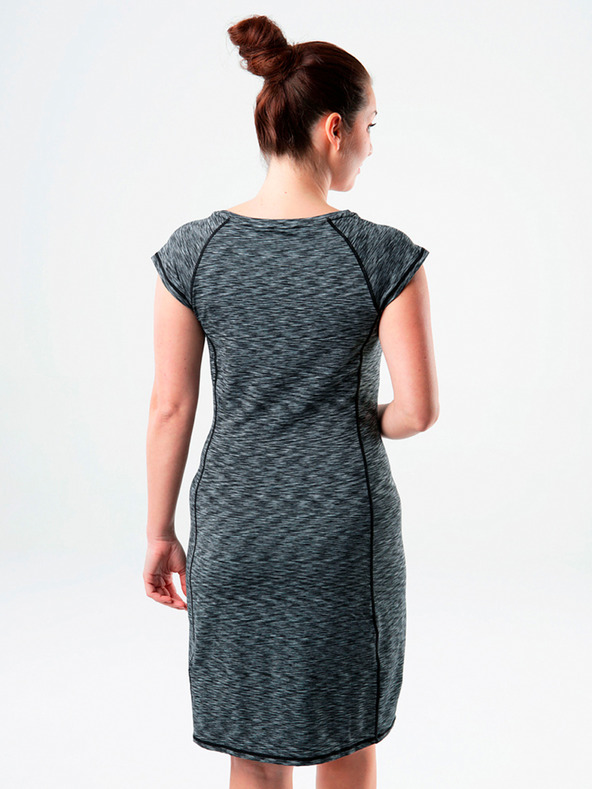 Loap Šedé pruhované šaty LOAP