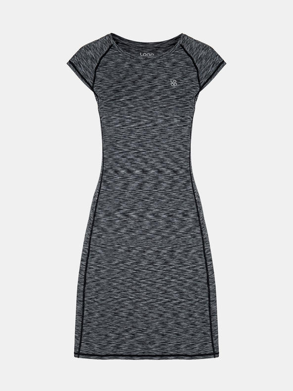 Loap Šedé pruhované šaty LOAP