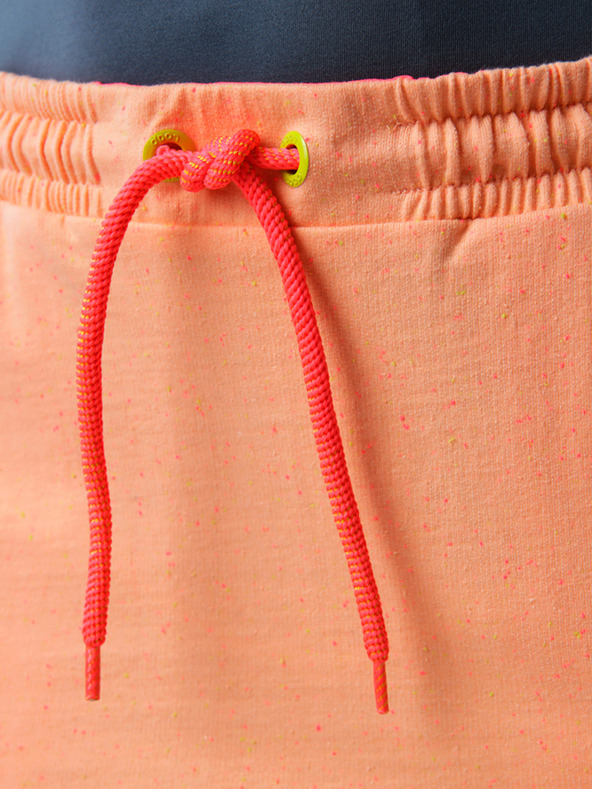 Loap Oranžová dámska sukňa s vreckami LOAP