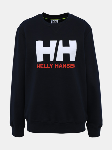 Helly Hansen Tmavomodrá dámska mikina s potlačou HELLY HANSEN Logo