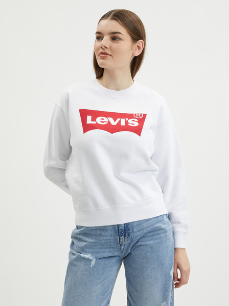 Levi's® Biela dámska mikina Levi's®
