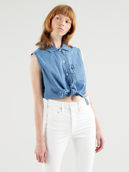 Levi's® Levi's® Modrá dámska džínsová košeľa
