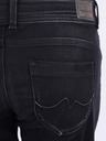 Pepe Jeans Čierne dámske džínsy Pepe Jeans New Brooke