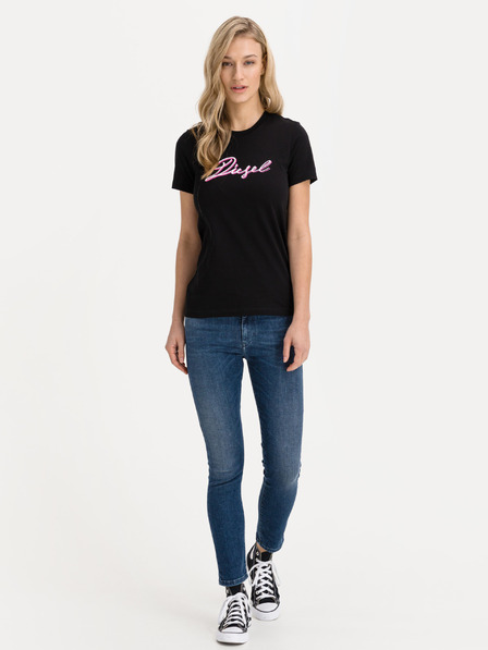 Diesel Diesel Roisin Tmavomodré dámske džínsy slim fit strihu