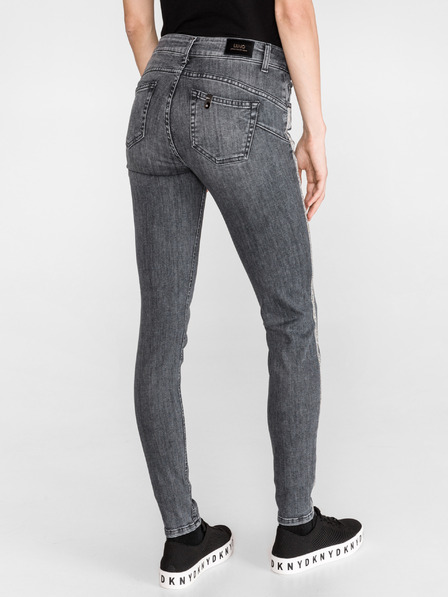 Liu Jo Šedé dámske slim fit džínsy Liu Jo