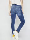 Pepe Jeans Modré dámske slim fit džínsy Pepe Jeans Dion