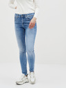 Vero Moda Modré slim fit džínsy VERO MODA Lux