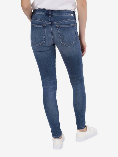 Diesel Diesel Modré dámske džínsy skinny fit Slandy