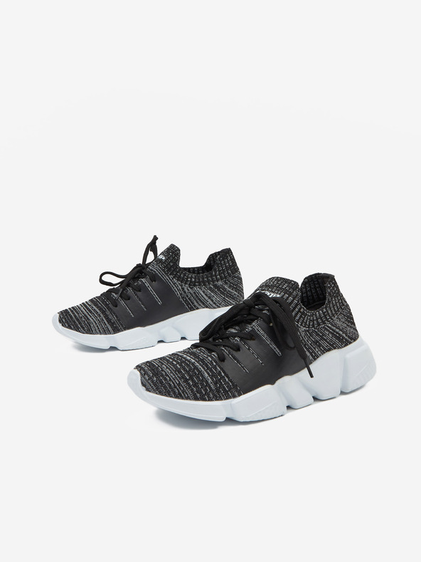 Loap Čierne dámske opálené tenisky LOAP