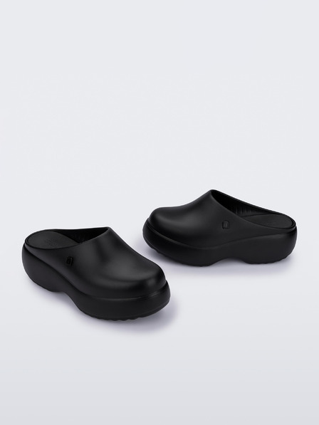 Melissa Čierne dámske papuče Melissa Free Clog Platform