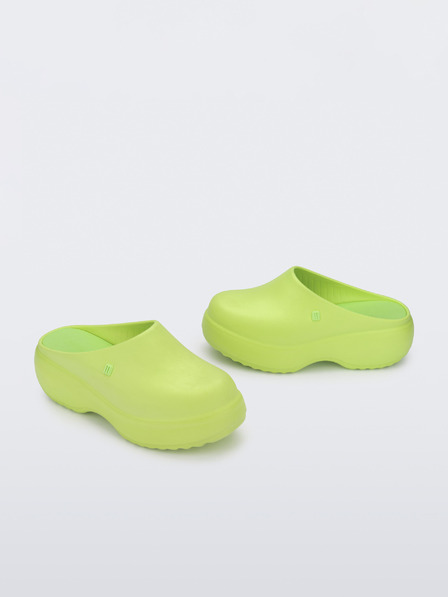 Melissa Zelené dámske papuče Melissa Free Clog Platform