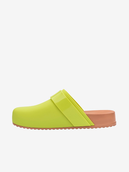 Melissa Zelené dámske papuče Melissa Cozy Clog