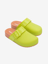 Melissa Zelené dámske papuče Melissa Cozy Clog