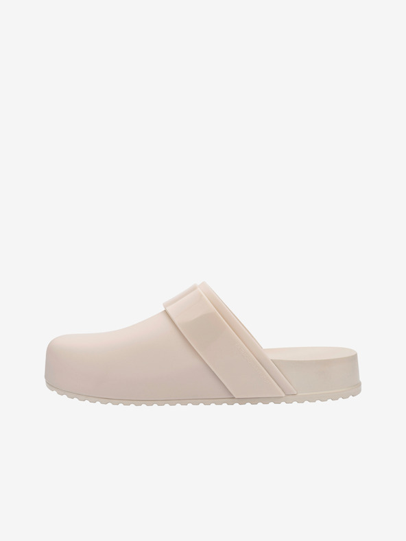 Melissa Béžové dámske papuče Melissa Cozy Clog