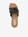 Steve Madden Čierne dámske papuče Steve Madden Terron