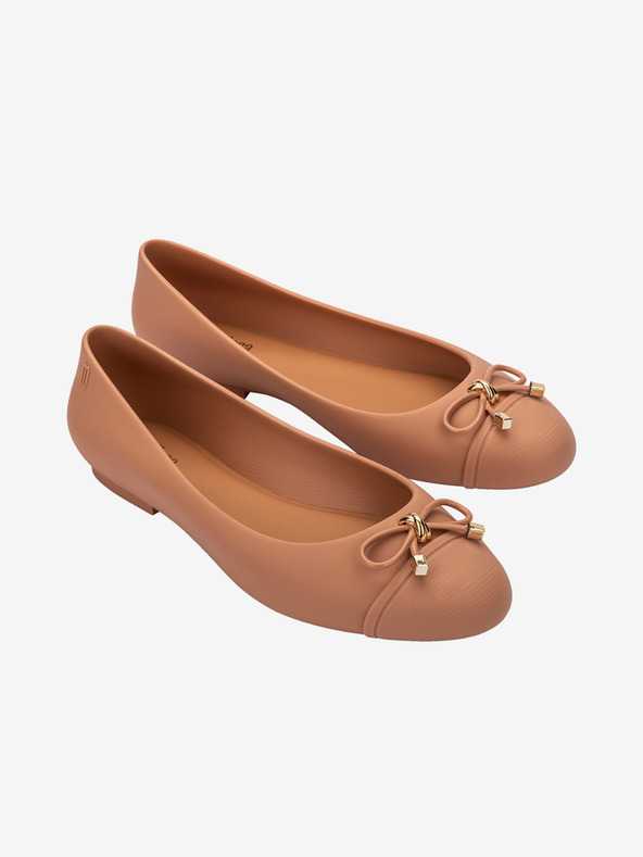 Melissa Hnedé dámske baleríny Melissa Doll