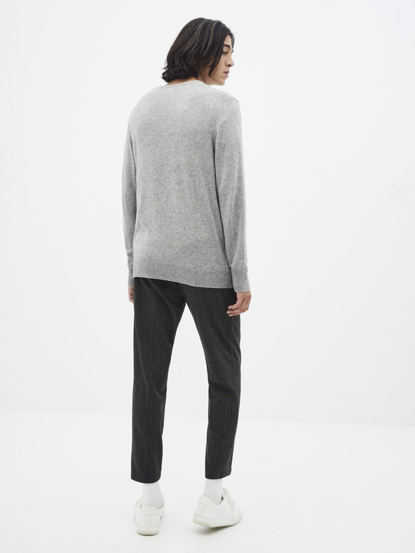 Celio Svetlosivý sveter Celio Sebase