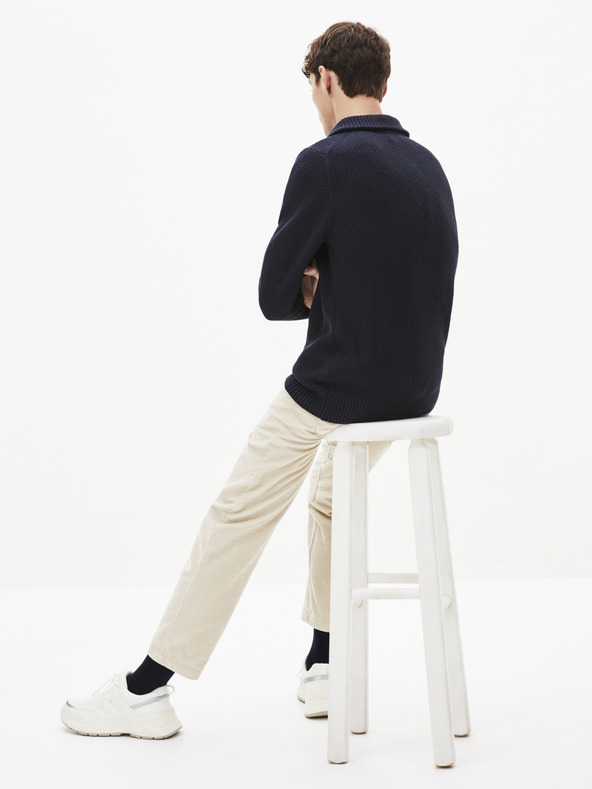 Celio Tmavomodrý sveter Celio Penolta