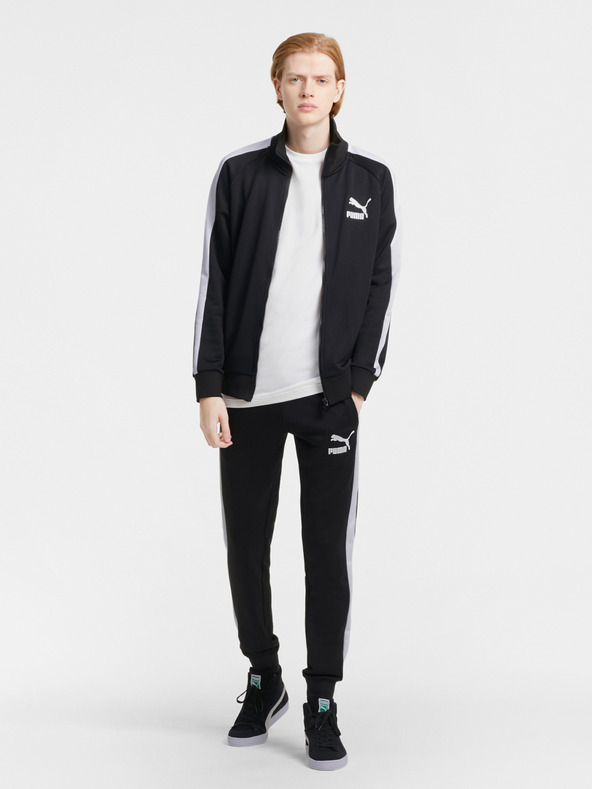 Puma Čierna pánska športová mikina Puma