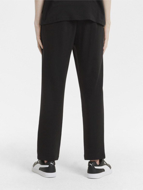 Puma Čierne pánske nohavice Puma ESS Logo