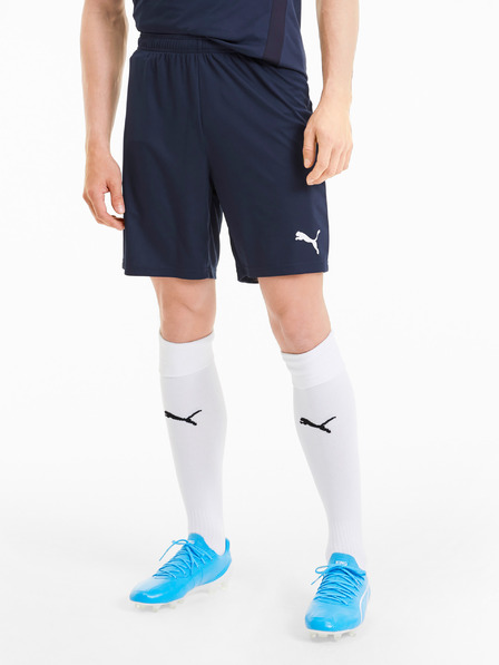 Puma Tmavomodré pánske športové šortky Puma Team Goal