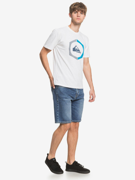 Quiksilver Modré pánske džínsové šortky Quiksilver